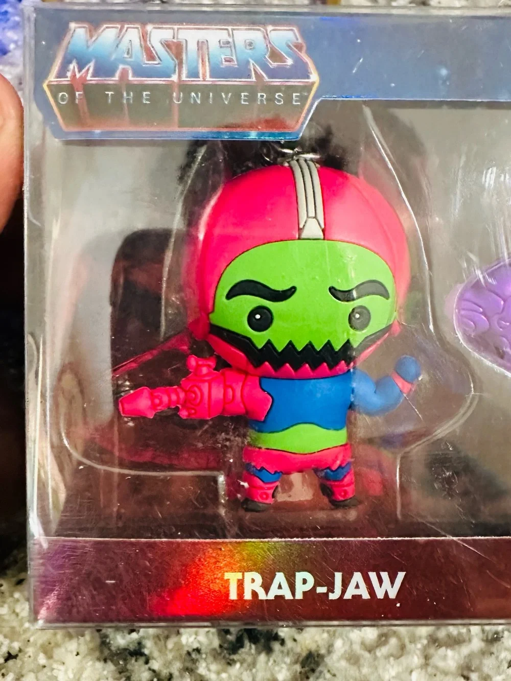 Master Of The Universe Bag Clip 3-Pack ,Trap-Jaw,Havoc Staff Skeletor,Trip-Klops